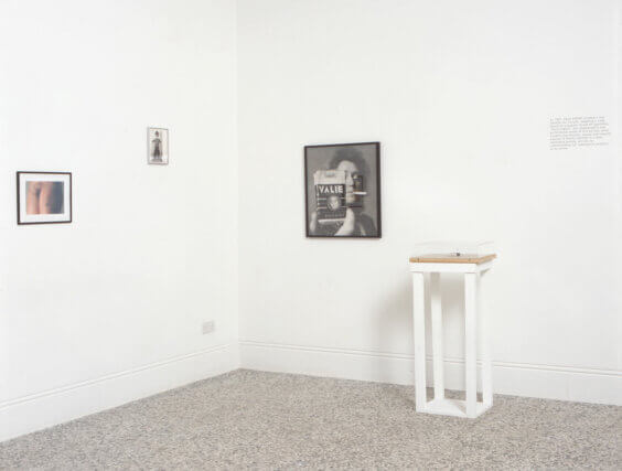 Installation view, VALIE EXPORT, Camden Art Centre, 2004