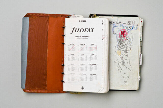 Installation view of Dieter Roth: Diaries at Camden Art Centre, 2013. Photo: Andy Keate