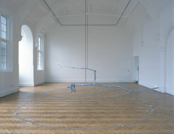 Installation view, Urs Fischer, Camden Art Centre, 2005