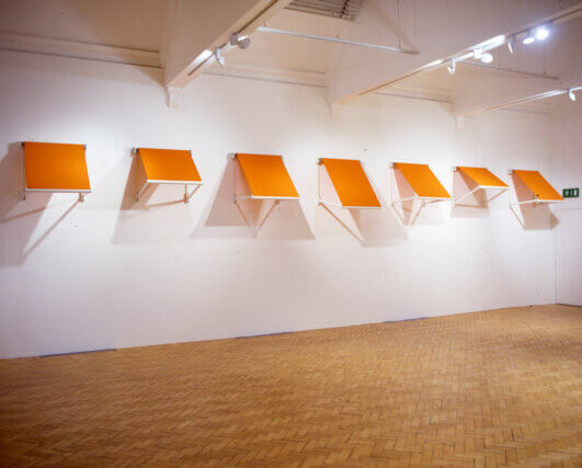 Installation view, Sport, Isa Genzken, Camden Arts Centre, 2006