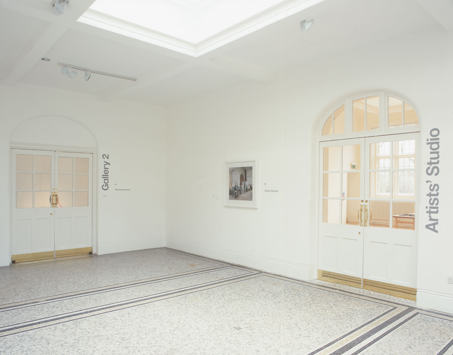 Around the building