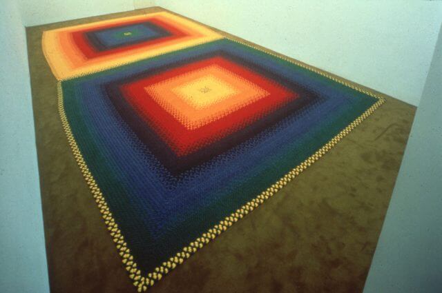 Installation view, Jim Isermann, Camden Art Centre, 1999