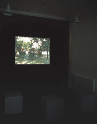 Installation view, Out of the Picture, Runa Islam, Camden Art Centre, 2005