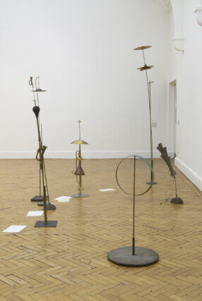 Katja Strunz: Sound of the Pregeometric Age, 2009, Installation view at Camden Art Centre