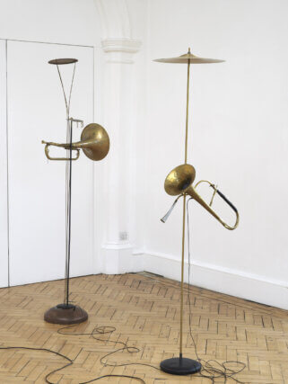 Katja Strunz: Sound of the Pregeometric Age, 2009, Installation view at Camden Art Centre