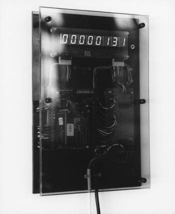 Andrew Kearney, installation view of The Policing of Pleasure, Camden Art Centre, 1995 