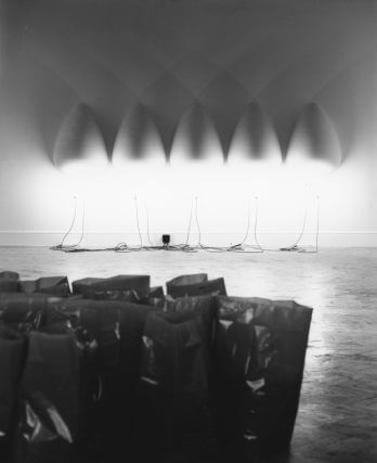Andrew Kearney, installation view of The Policing of Pleasure, Camden Art Centre, 1995 