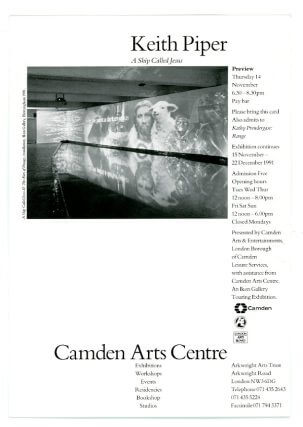 A Ship Called Jesus Preview Invitation, Camden Art Centre, 1991