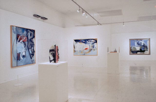 Installation view of Air, Land and Sea, Peter Lanyon, Camden Art Centre, 1992