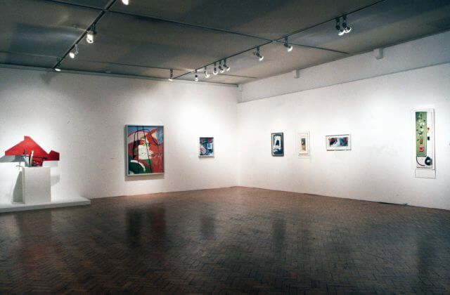 Installation view of Air, Land and Sea, Peter Lanyon, Camden Art Centre, 1992