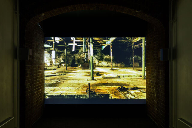 Installation view of Hannah Collins at Camden Art Centre, 2015. Photo: Mark Blower