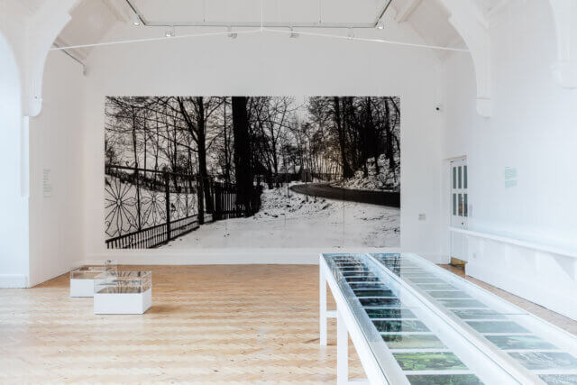  Installation view of Hannah Collins at Camden Art Centre, 2015. Photo: Mark Blower