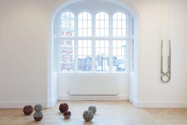 Florian Roithmayr installation view at Camden Art Centre, 2015.