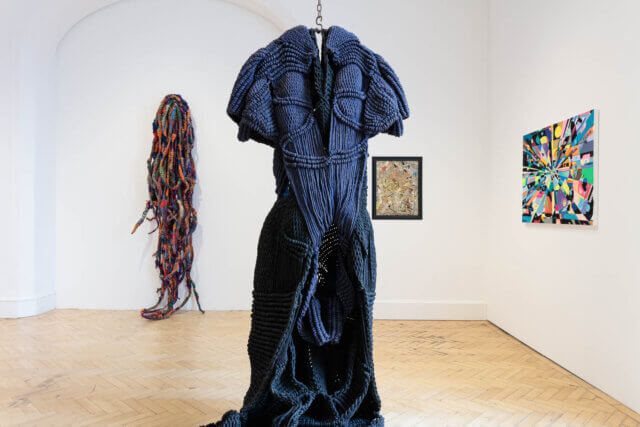 Installation view of Making & Unmaking: An exhibition curated by Duro Olowu at Camden Art Centre, 2016. Photo: Mark Blower