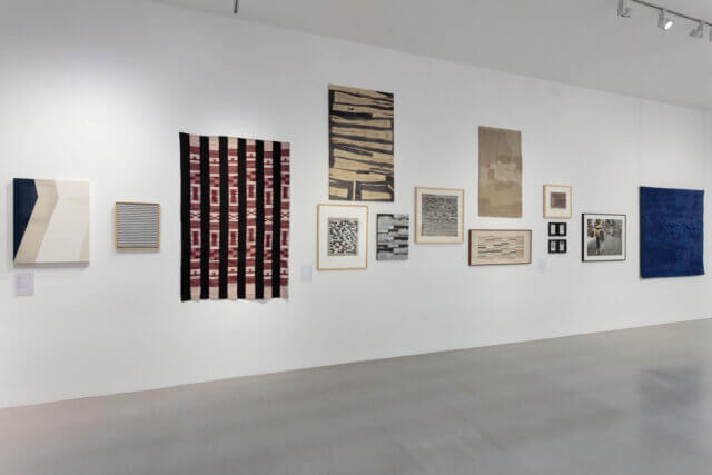 Installation view of Making & Unmaking: An exhibition curated by Duro Olowu at Camden Art Centre, 2016. Photo: Mark Blower