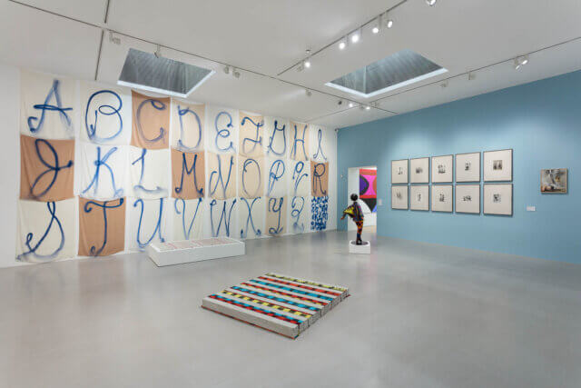 Installation view of Making & Unmaking: An exhibition curated by Duro Olowu at Camden Art Centre, 2016. Photo: Mark Blower