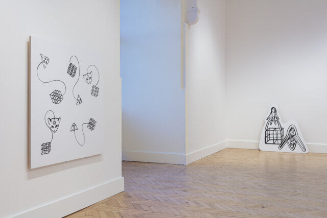 Installation view of Bonnie Camplin at Camden Art Centre, 2016-17, Courtesy of Camden Arts Centre, Photo: Mark Blower