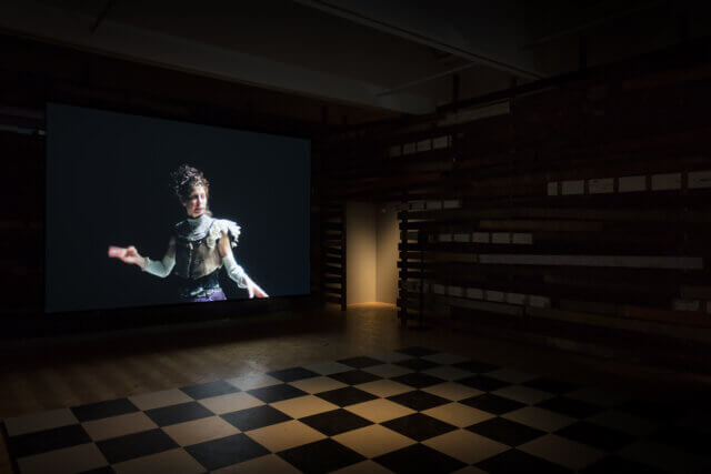 Installation view of Joachim Koester In the Face of Overwhelming Forces, Camden Art Centre, 2017. Photo: Mark Blower