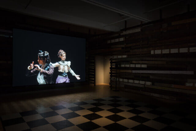 Installation view of Joachim Koester In the Face of Overwhelming Forces, Camden Art Centre, 2017. Photo: Mark Blower
