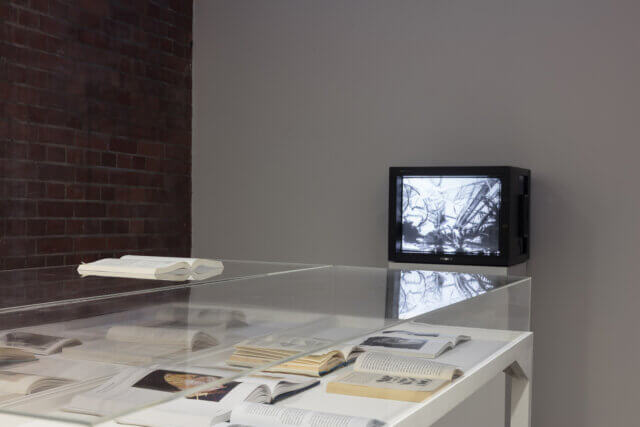 Installation view of Joachim Koester In the Face of Overwhelming Forces, Camden Art Centre, 2017. Photo: Mark Blower