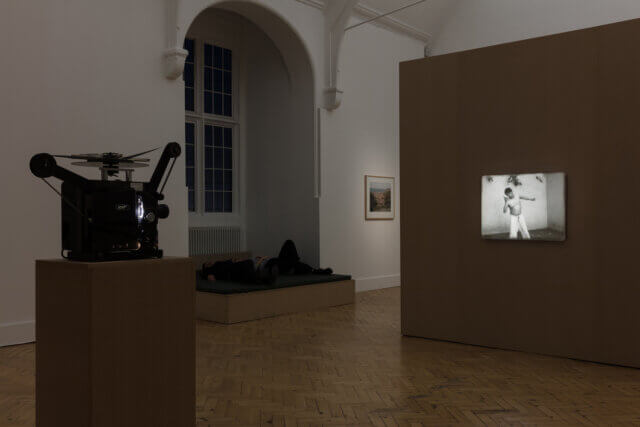 Installation view of Joachim Koester In the Face of Overwhelming Forces, Camden Art Centre, 2017. Photo: Mark Blower