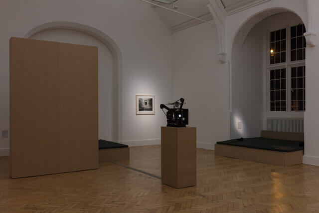 Installation view of Joachim Koester In the Face of Overwhelming Forces, Camden Art Centre, 2017. Photo: Mark Blower