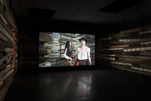Installation view of Joachim Koester In the Face of Overwhelming Forces, Camden Art Centre, 2017. Photo: Mark Blower