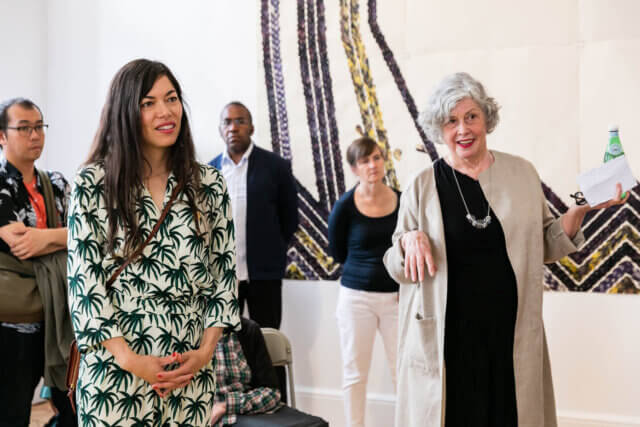 Daniel Richter & Jennifer Tee exhibitions preview, Camden Art Centre, 2017. Photo: Mark Blower