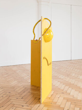 Installation view of Jennifer Tee, 'Let It Come Down,' 2017. Photo: Mark Blower