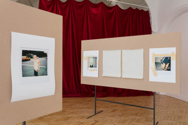 Installation view of Ian White: Any frame is a thrown voice, Camden Art Centre, 2018. Photo: Mark Blower