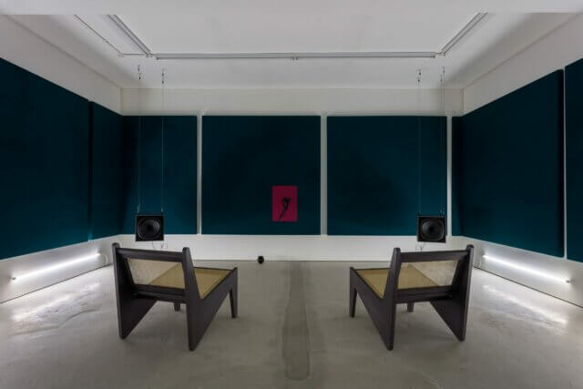 Installation views of Paul Purgas, 'We Found Our Own Reality,' at Camden Art Centre, 2020. Photo: Mark Blower, Courtesy of Paul Purgas.