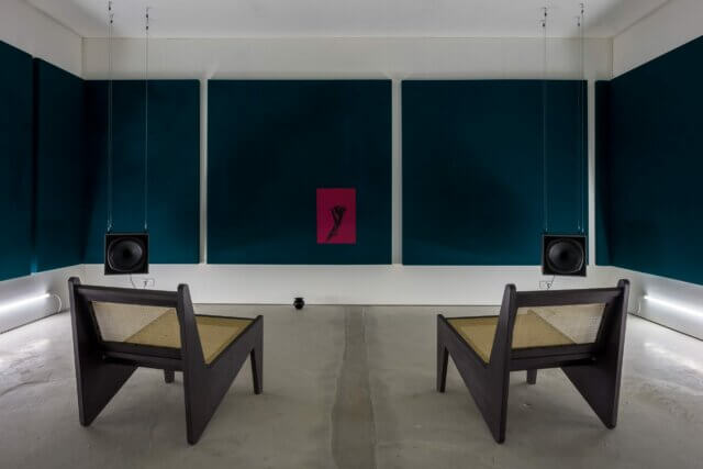 Installation views of Paul Purgas, 'We Found Our Own Reality,' at Camden Art Centre, 2020. Photo: Mark Blower, Courtesy of Paul Purgas.