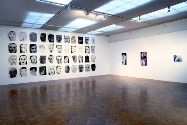 Installation view, Marlene Dumas, Camden Art Centre, 2000