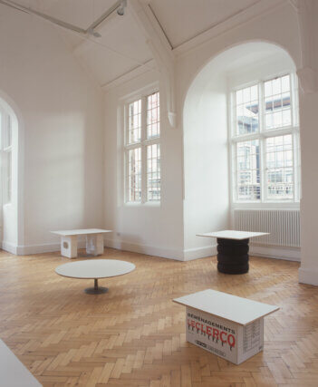 Installation view, Michael Marriott, Camden Art Centre, 2004