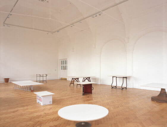 Installation view, Michael Marriott, Camden Art Centre, 2004