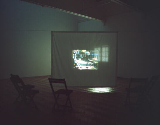 Matthew Buckingham, installation view of Play The Story,  Camden Art Centre, 2007