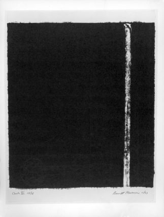 Barnett Newman, Prints 1961 - 69, Camden Art Centre, 1996