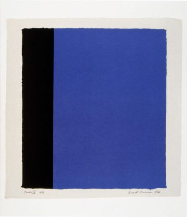 Barnett Newman, Prints 1961 - 69, Camden Art Centre, 1996