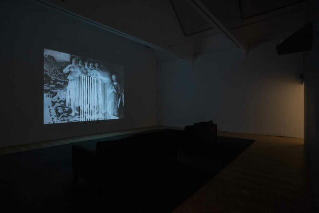 Installation view of Franciszka & Stefan Themerson: Books, Camera, Ubu, Camden Art Centre, 2016. Photo: Valerie Bennett