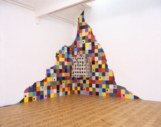 Installation view, Archipeinture: painters build architecture, Camden Art Centre, 2006