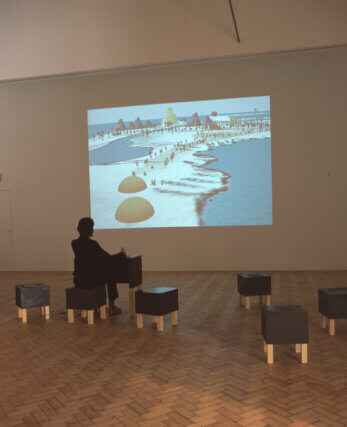 Memory Island; a Pre-Renaissance virtual environment, Camden Art Centre, 2004