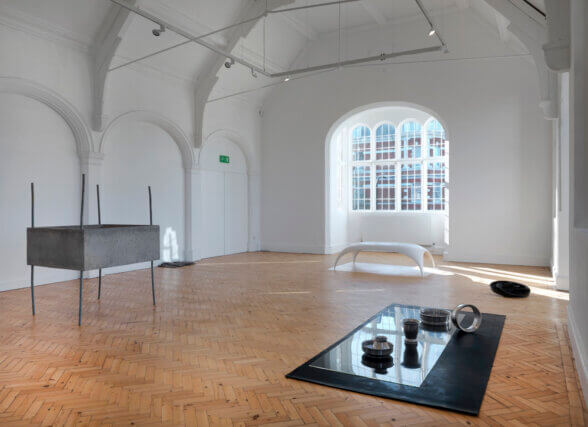 Installation view of Phillip Lai, Besides, at Camden Arts Centre, 2014. Photo: Marcus J Leith