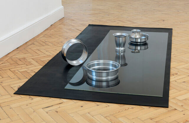 Installation view of Phillip Lai, Besides, at Camden Arts Centre, 2014. Photo: Marcus J Leith
