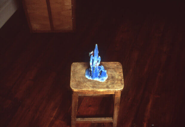 Ben Ravenscroft and Sam Basu, Installation view of Lovely Crinkle Crankle, Camden Art Centre, 2004