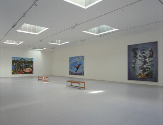 Installation view, Alexis Rockman, Camden Art Centre, 2004
