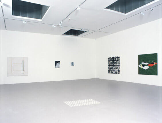 Installation view, Wilhelm Sasnal, Camden Art Centre, 2004