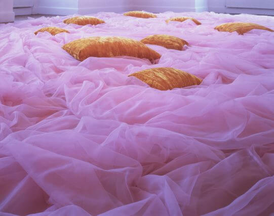 Beverly Semmes, installation view at Camden Art Centre, 1994
