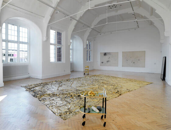 Installation view of Shelagh Wakely: A View from a Window, at Camden Art Centre, 2014. Photo: Marcus J Leith