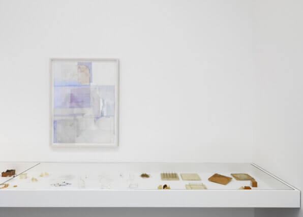 Installation view of Shelagh Wakely: A View from a Window, at Camden Art Centre, 2014. Photo: Marcus J Leith