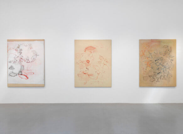 Installation view of Shelagh Wakely: A View from a Window, at Camden Art Centre, 2014. Photo: Marcus J Leith